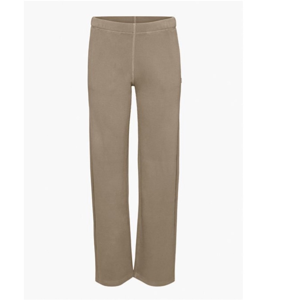 Aritzia TNA Julian Waffle Pant / size XS / taupe